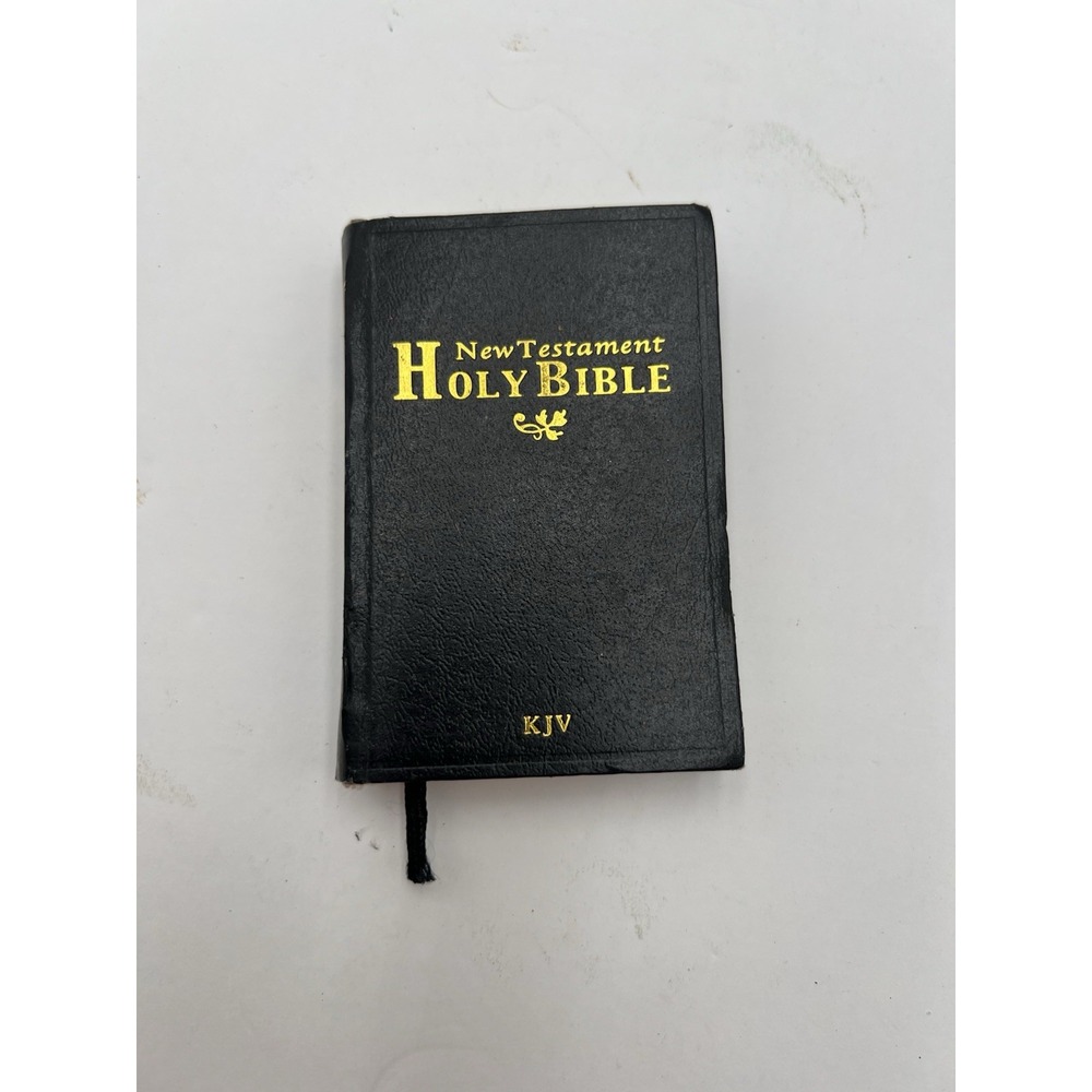 KJV New Testament Holy Bible Pocket Size Red Letter Edition D&H 2011 Black